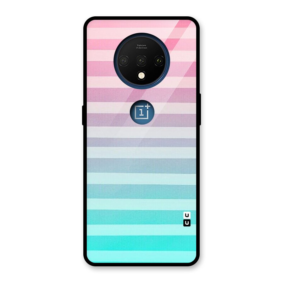 Pastel Ombre Glass Back Case for OnePlus 7T