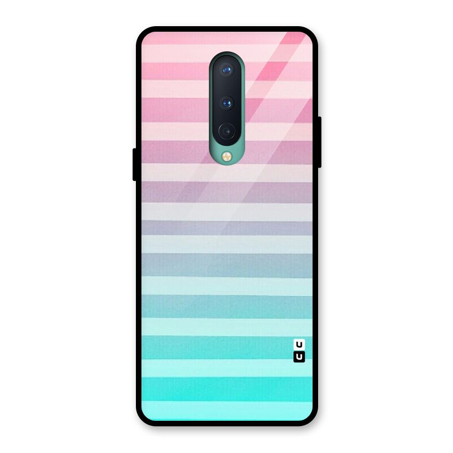 Pastel Ombre Glass Back Case for OnePlus 8