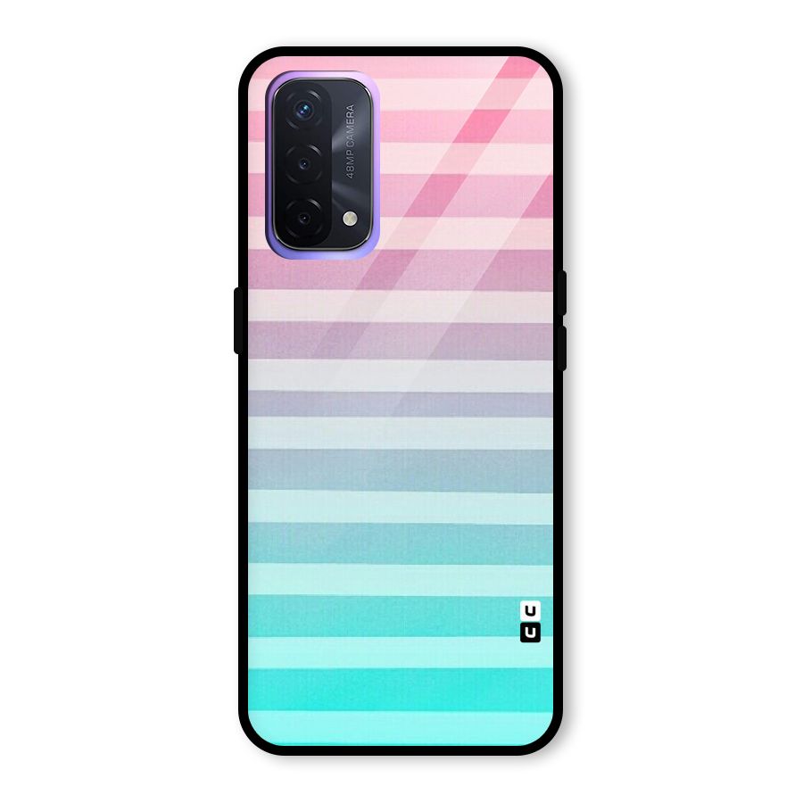 Pastel Ombre Glass Back Case for Oppo A74 5G