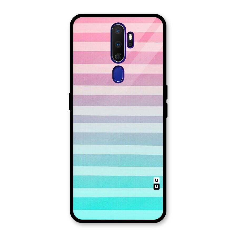 Pastel Ombre Glass Back Case for Oppo A9 (2020)