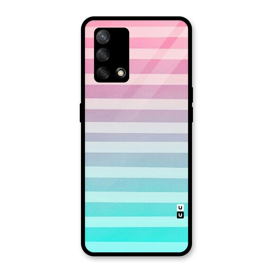 Pastel Ombre Glass Back Case for Oppo F19