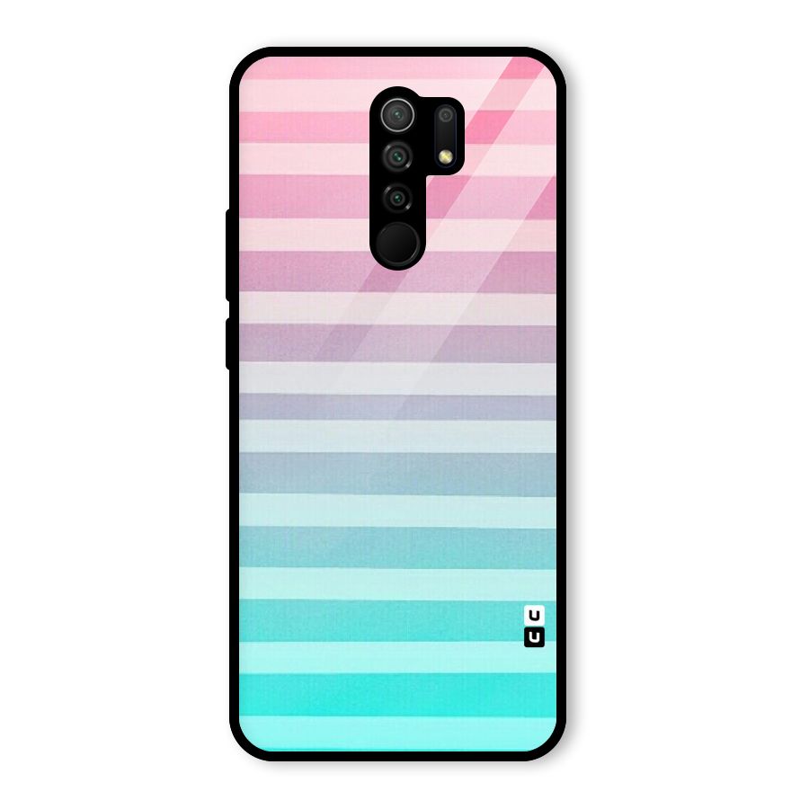 Pastel Ombre Glass Back Case for Poco M2