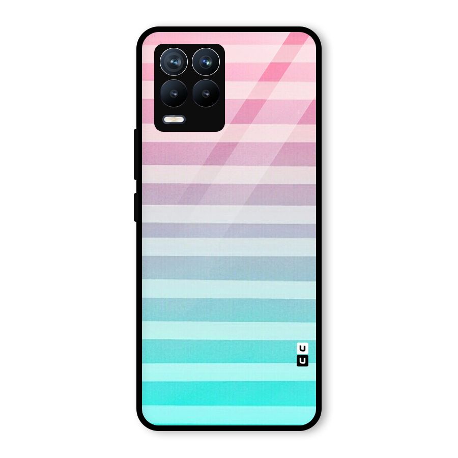 Pastel Ombre Glass Back Case for Realme 8
