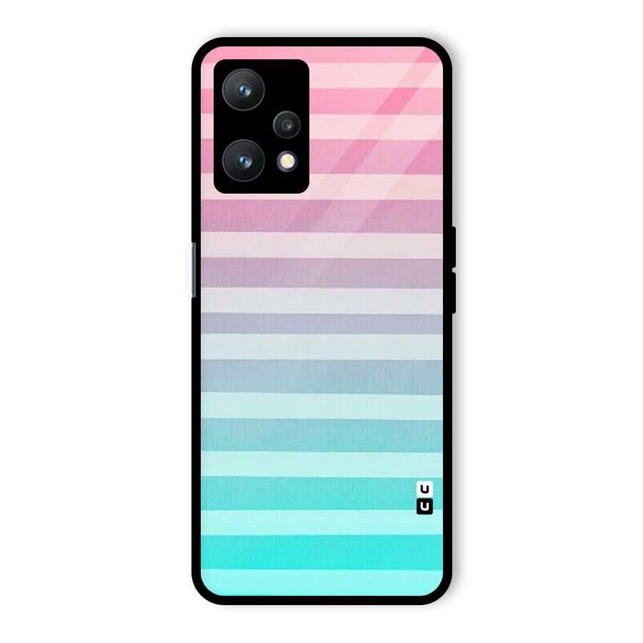 Pastel Ombre Glass Back Case for Realme 9 Pro 5G