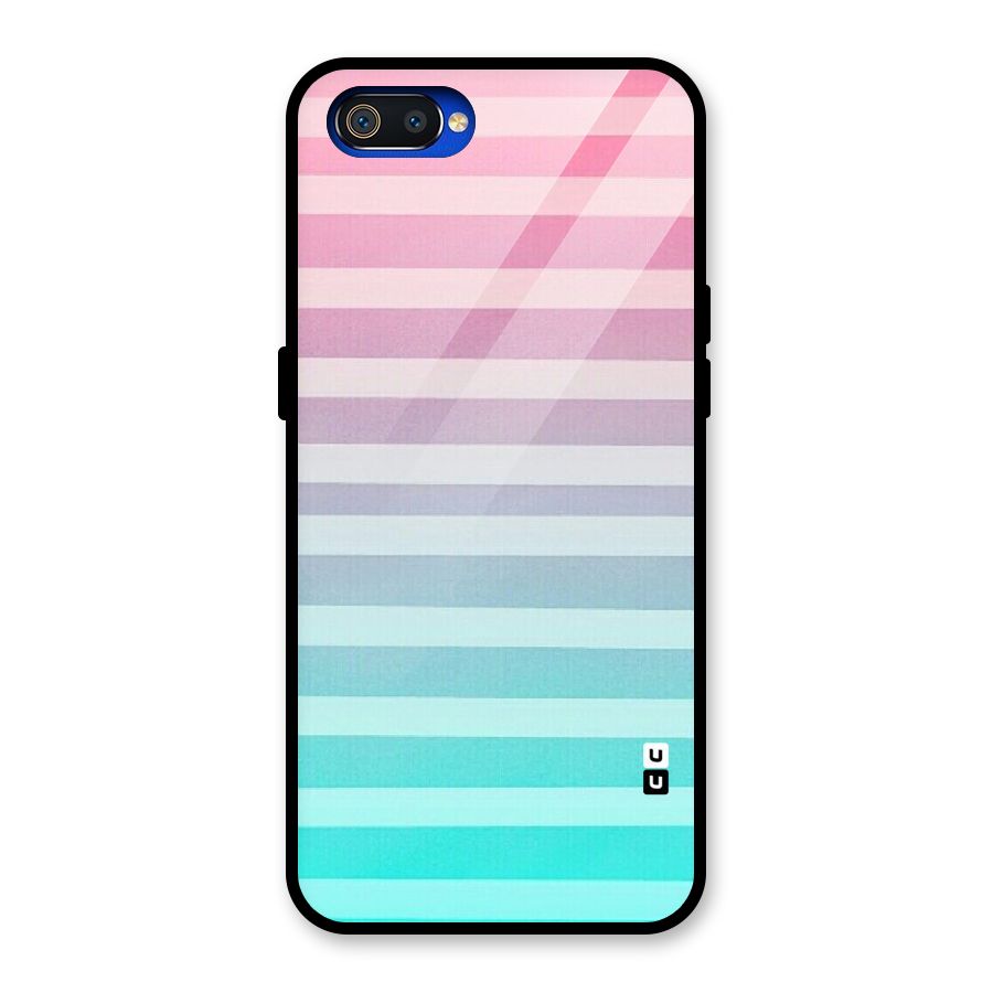 Pastel Ombre Glass Back Case for Realme C2
