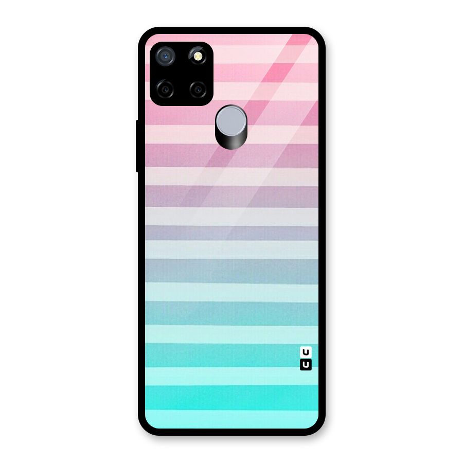 Pastel Ombre Glass Back Case for Realme Narzo 20