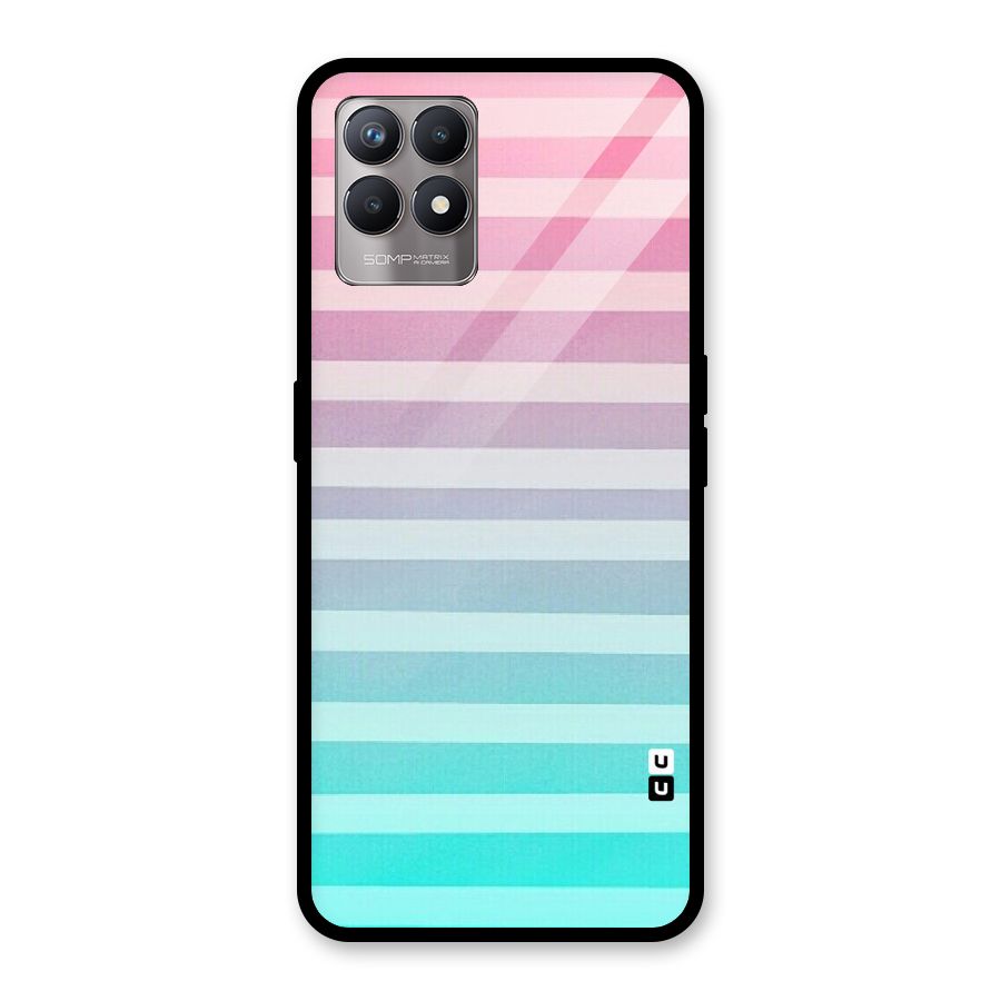 Pastel Ombre Glass Back Case for Realme Narzo 50