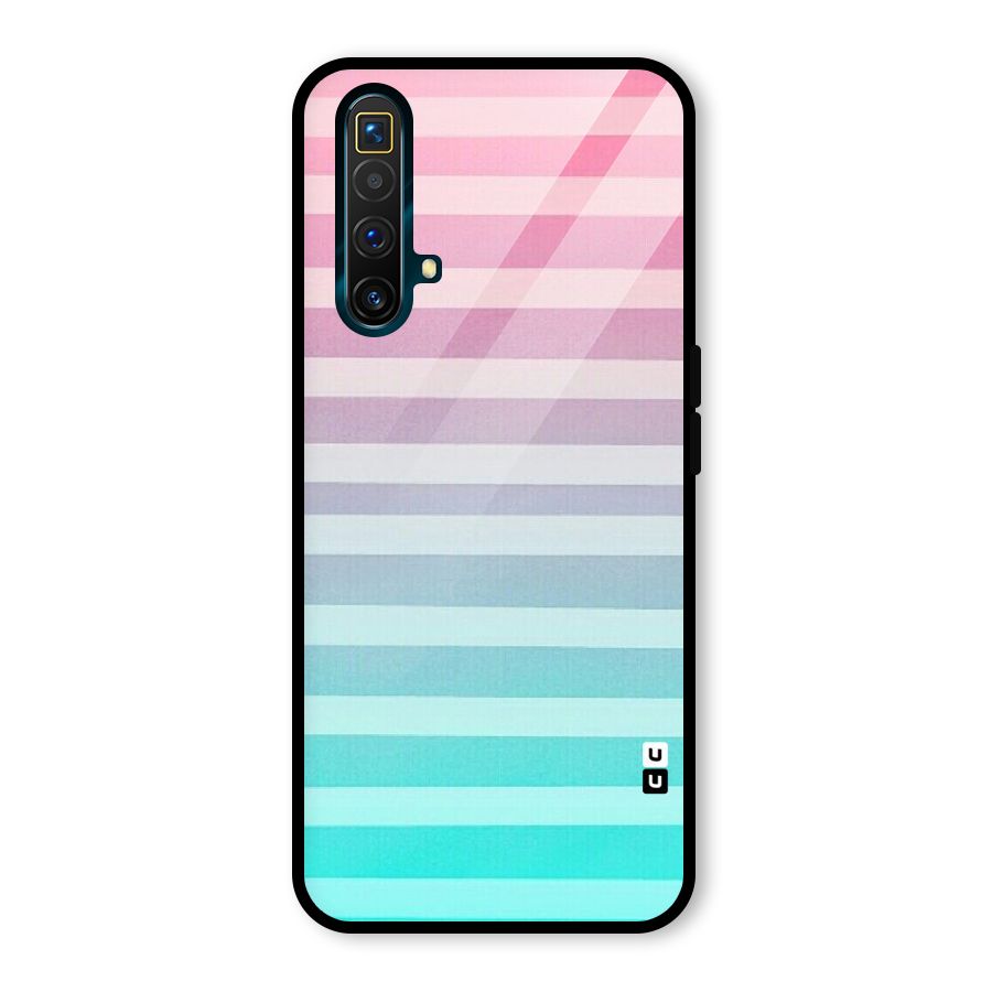 Pastel Ombre Glass Back Case for Realme X3 SuperZoom