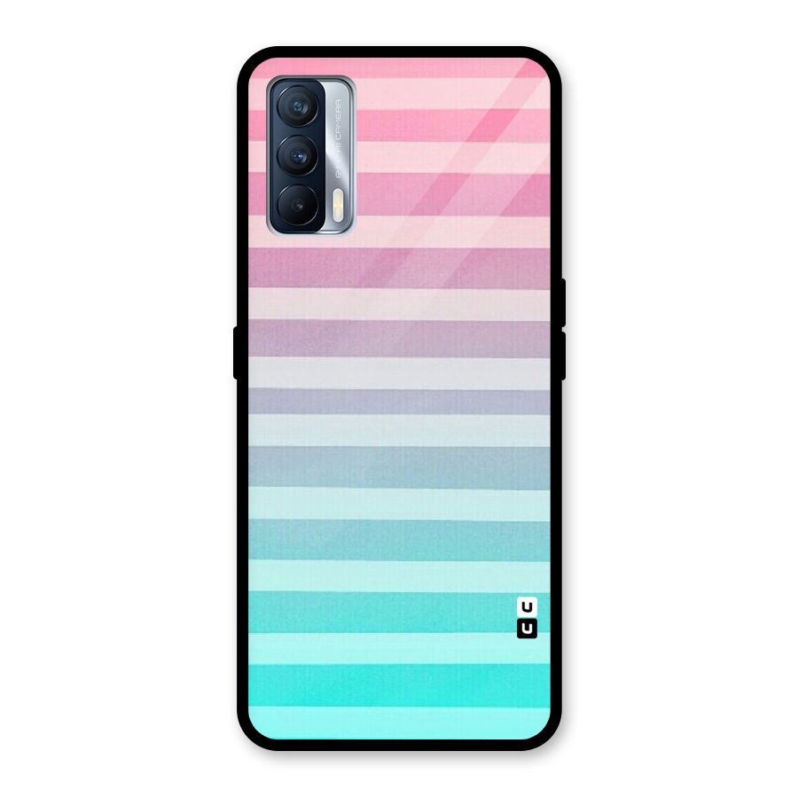 Pastel Ombre Glass Back Case for Realme X7