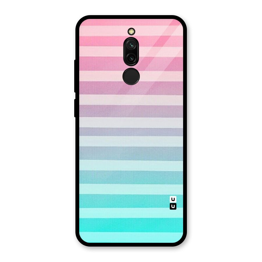 Pastel Ombre Glass Back Case for Redmi 8