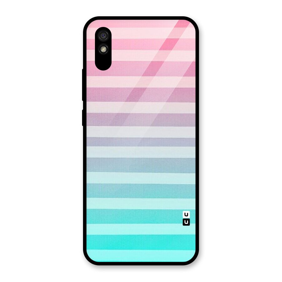 Pastel Ombre Glass Back Case for Redmi 9i