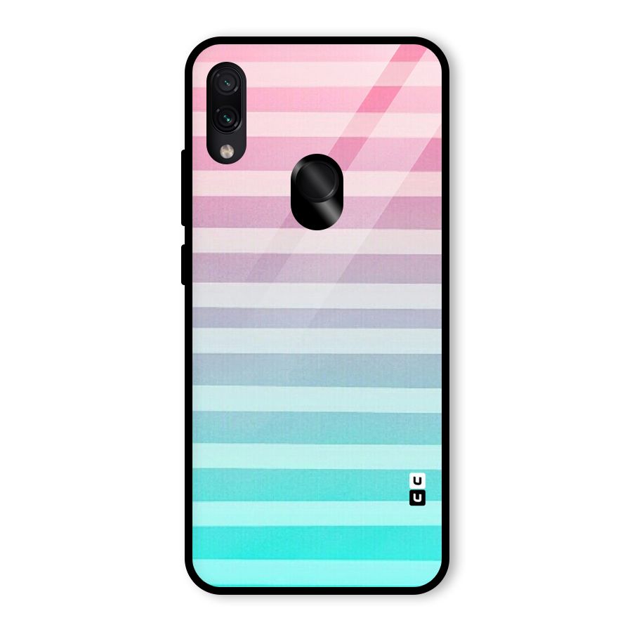 Pastel Ombre Glass Back Case for Redmi Note 7 Pro