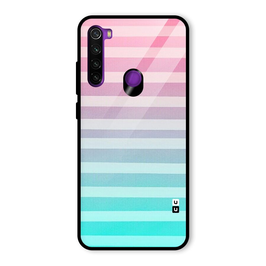 Pastel Ombre Glass Back Case for Redmi Note 8