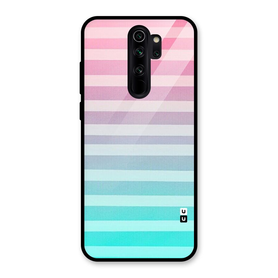 Pastel Ombre Glass Back Case for Redmi Note 8 Pro