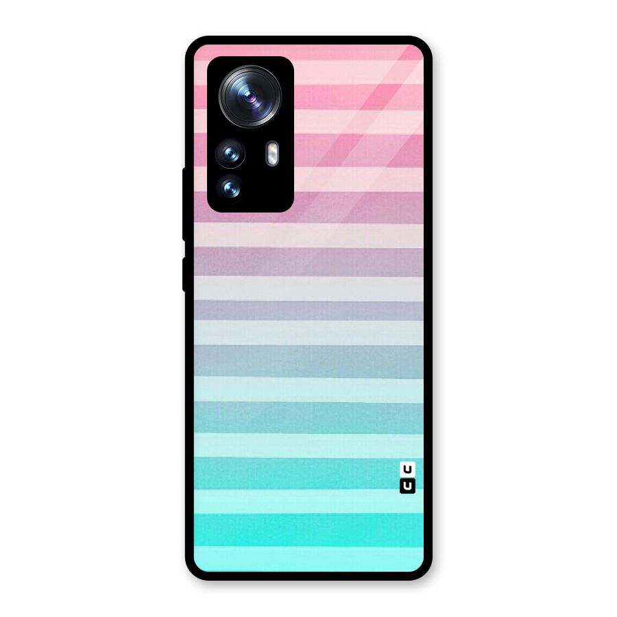 Pastel Ombre Glass Back Case for Xiaomi 12 Pro