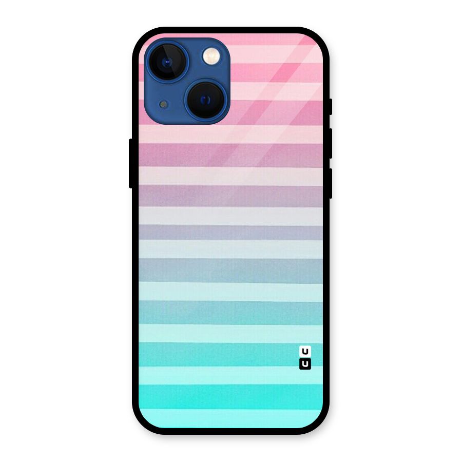 Pastel Ombre Glass Back Case for iPhone 13 Mini