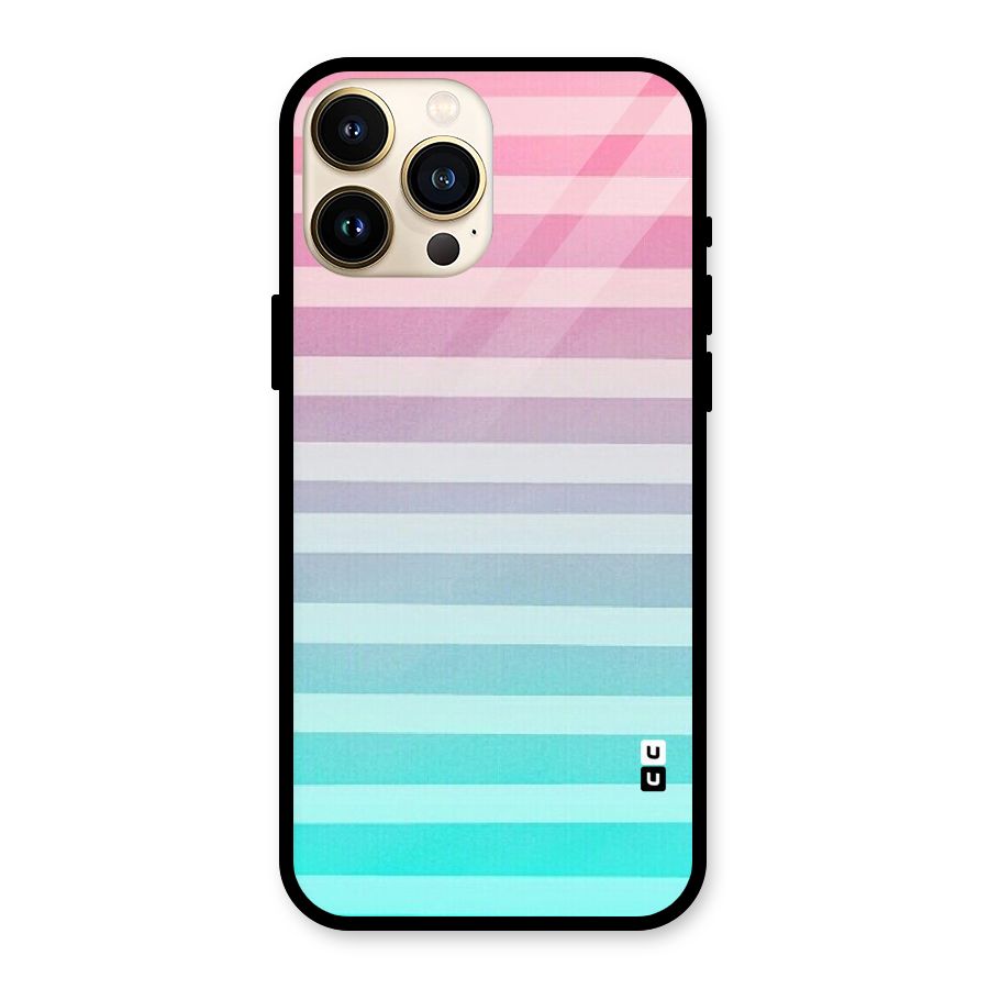 Pastel Ombre Glass Back Case for iPhone 13 Pro Max