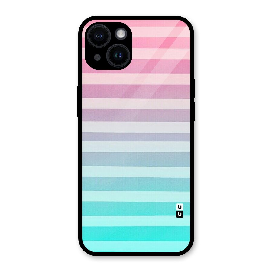 Pastel Ombre Glass Back Case for iPhone 14