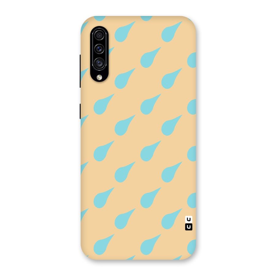 Pastel Orange Drops Back Case for Galaxy A30s