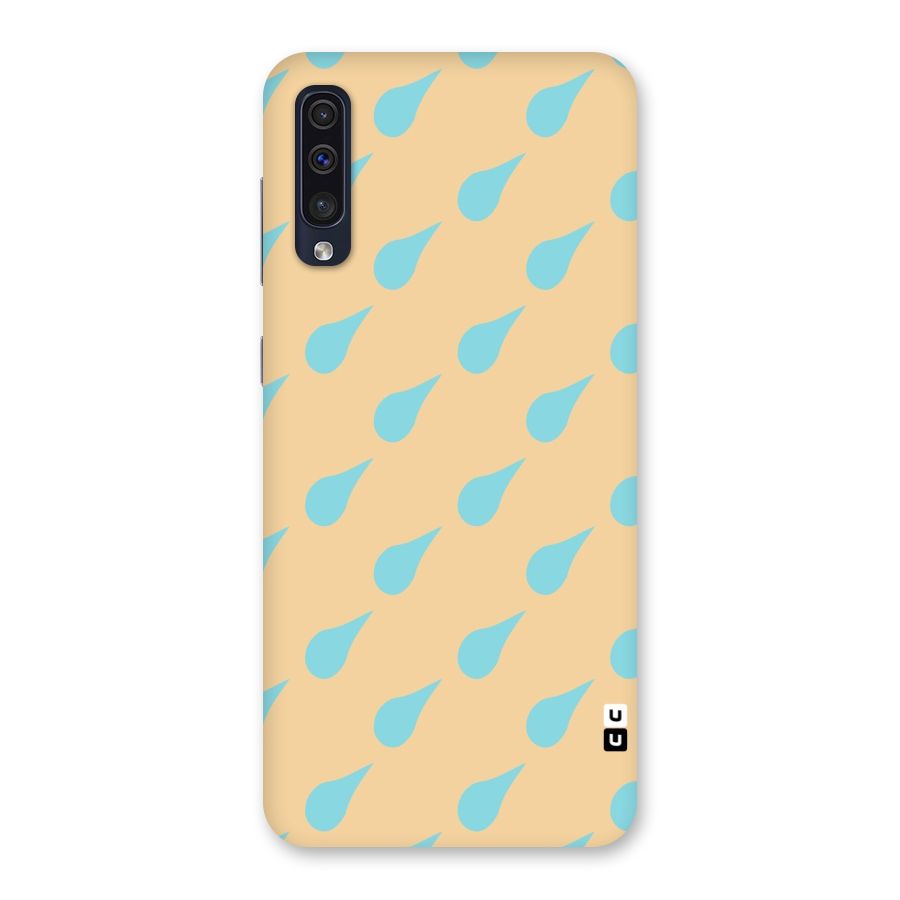 Pastel Orange Drops Back Case for Galaxy A50s