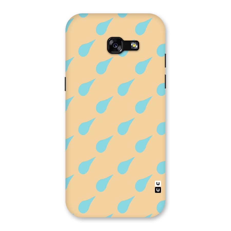 Pastel Orange Drops Back Case for Galaxy A5 2017