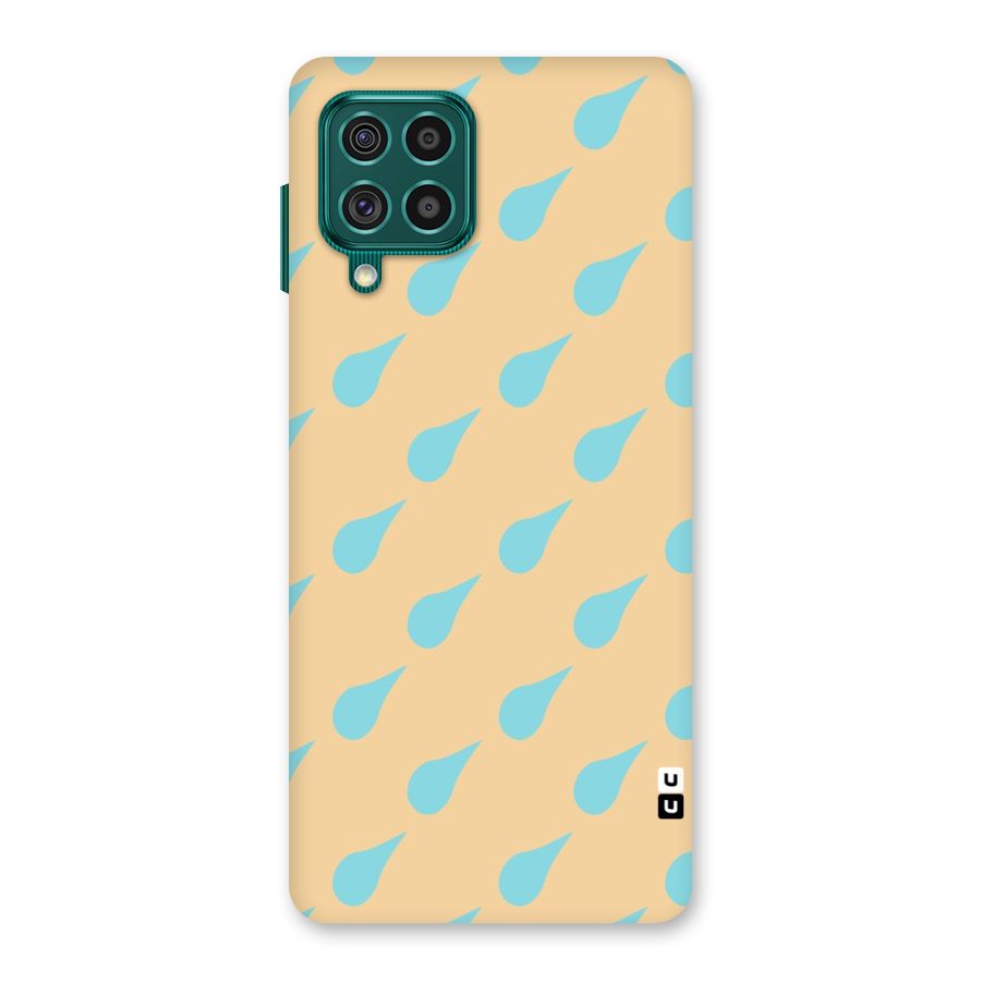 Pastel Orange Drops Back Case for Galaxy F62