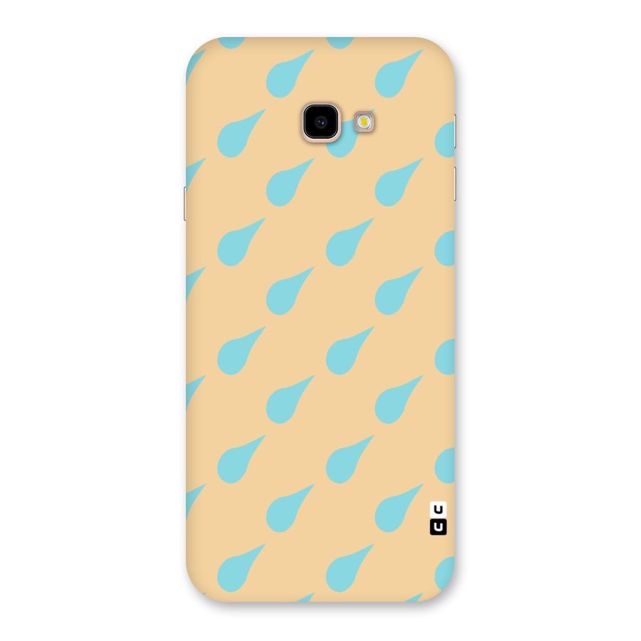 Pastel Orange Drops Back Case for Galaxy J4 Plus