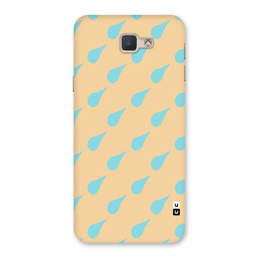 Pastel Orange Drops Back Case for Galaxy J5 Prime