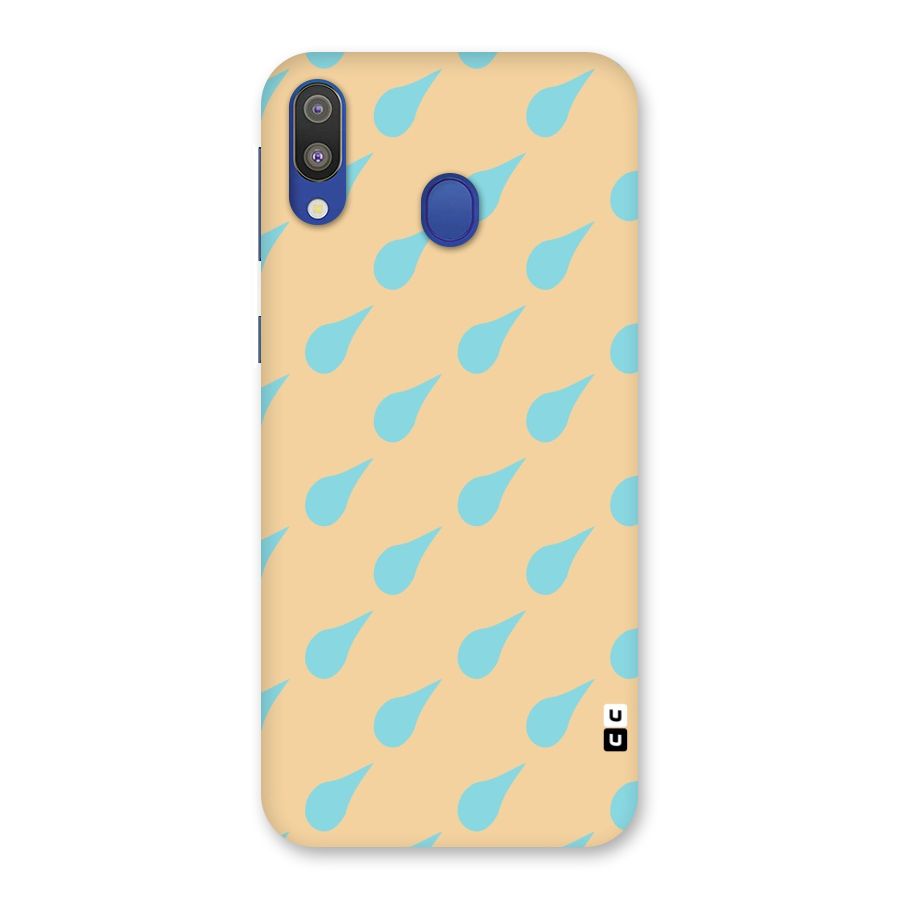 Pastel Orange Drops Back Case for Galaxy M20