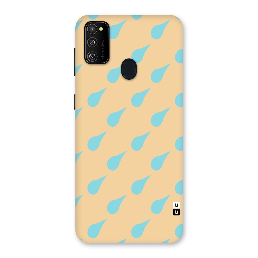 Pastel Orange Drops Back Case for Galaxy M30s