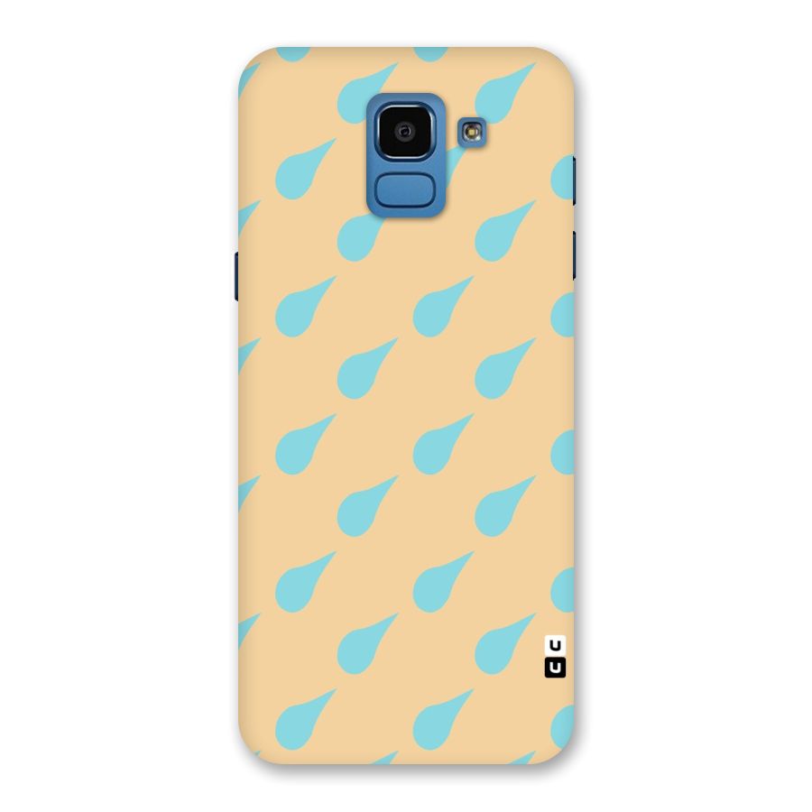 Pastel Orange Drops Back Case for Galaxy On6