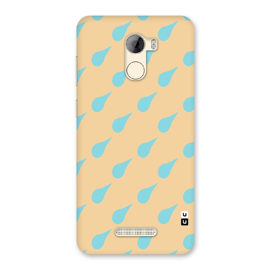 Pastel Orange Drops Back Case for Gionee A1 LIte