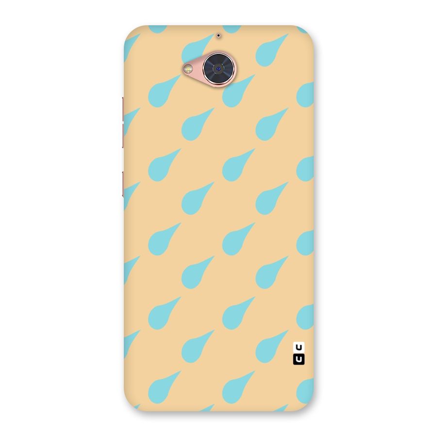 Pastel Orange Drops Back Case for Gionee S6 Pro