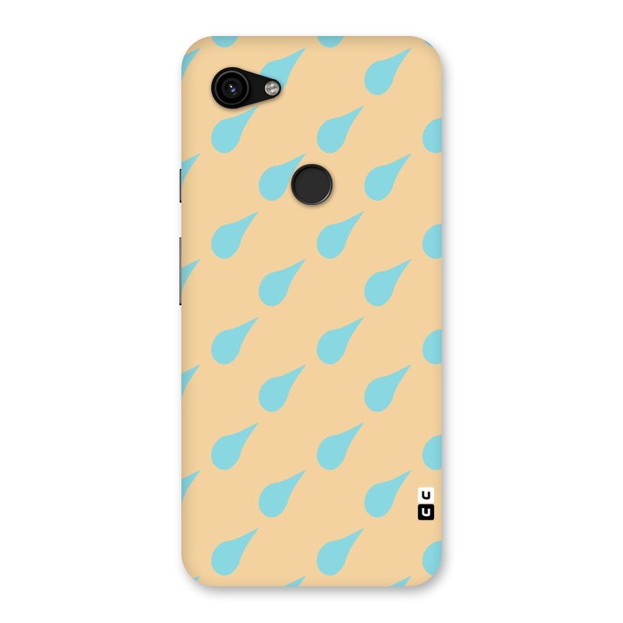 Pastel Orange Drops Back Case for Google Pixel 3a XL