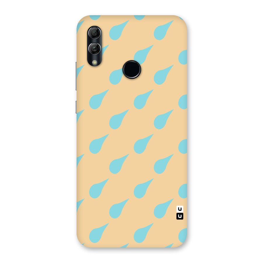 Pastel Orange Drops Back Case for Honor 10 Lite