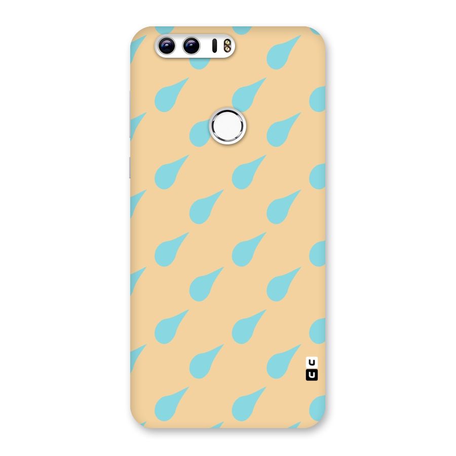 Pastel Orange Drops Back Case for Honor 8
