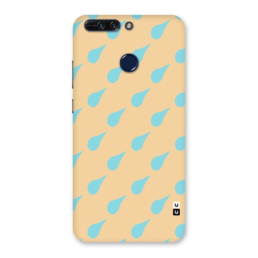 Pastel Orange Drops Back Case for Honor 8 Pro