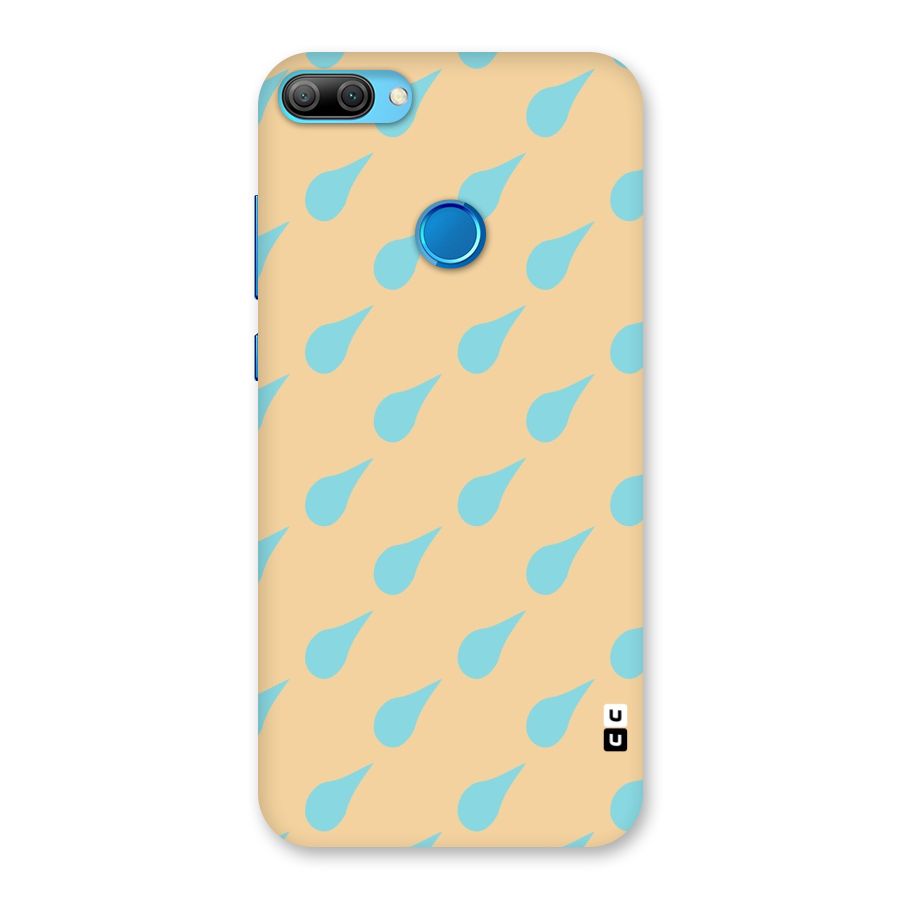 Pastel Orange Drops Back Case for Honor 9N