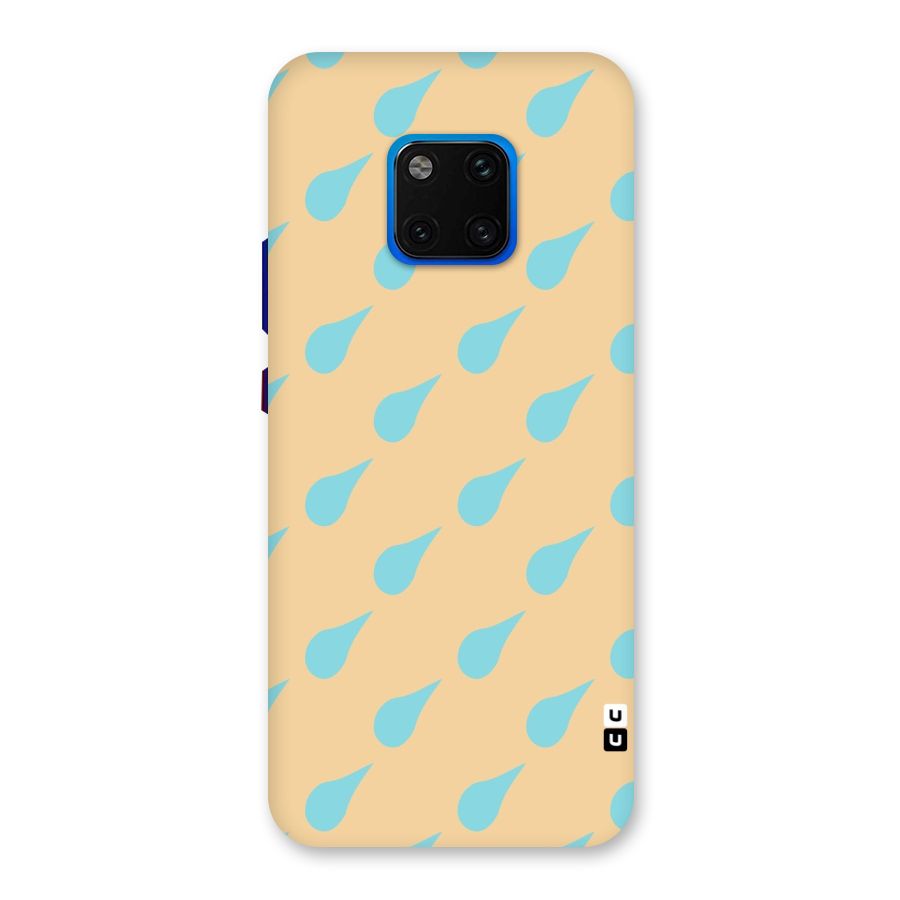 Pastel Orange Drops Back Case for Huawei Mate 20 Pro