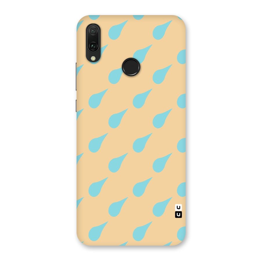 Pastel Orange Drops Back Case for Huawei Y9 (2019)
