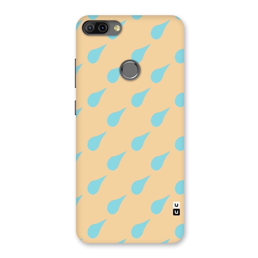 Pastel Orange Drops Back Case for Infinix Hot 6 Pro