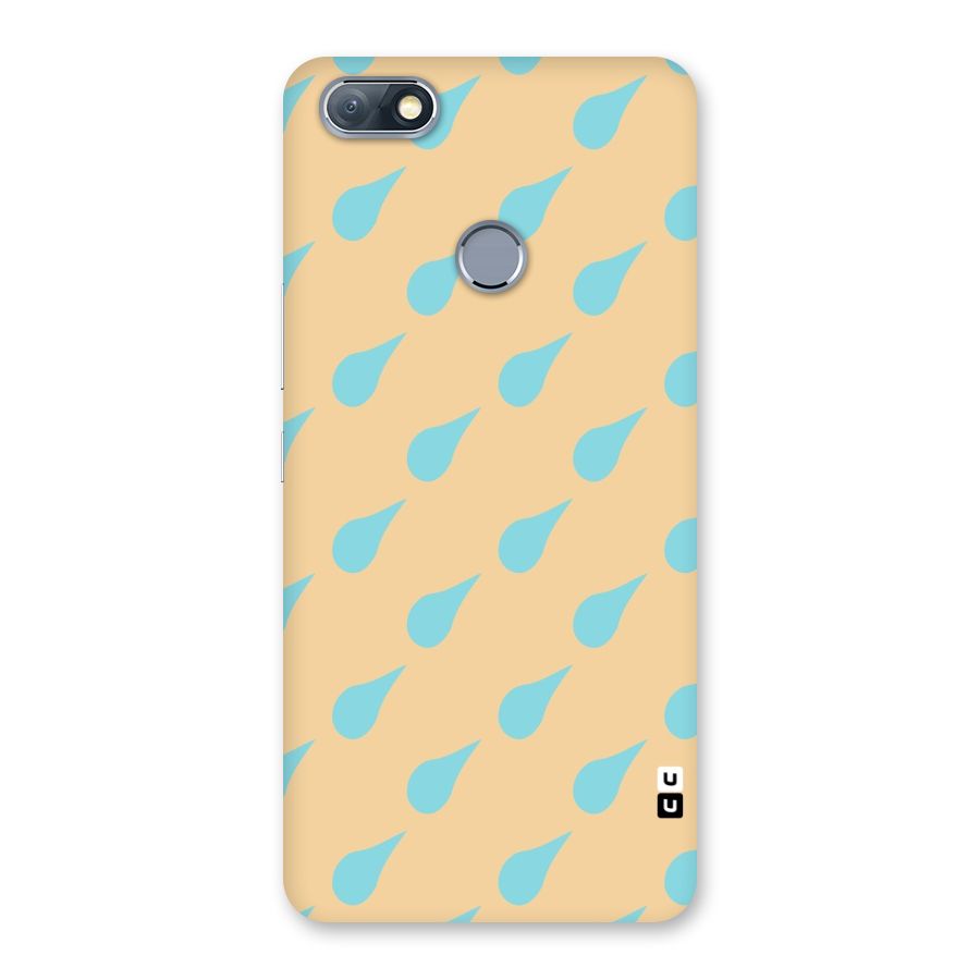 Pastel Orange Drops Back Case for Infinix Note 5