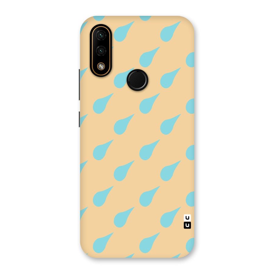 Pastel Orange Drops Back Case for Lenovo A6 Note