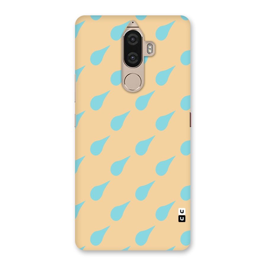 Pastel Orange Drops Back Case for Lenovo K8 Note