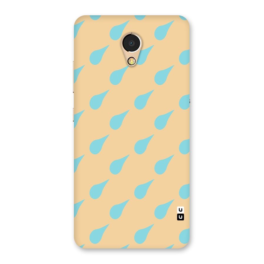 Pastel Orange Drops Back Case for Lenovo P2