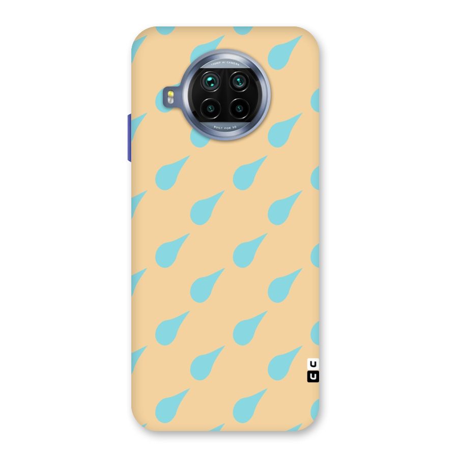 Pastel Orange Drops Back Case for Mi 10i