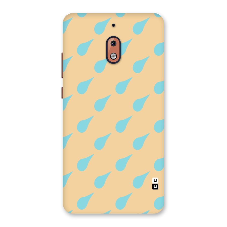 Pastel Orange Drops Back Case for Nokia 2.1
