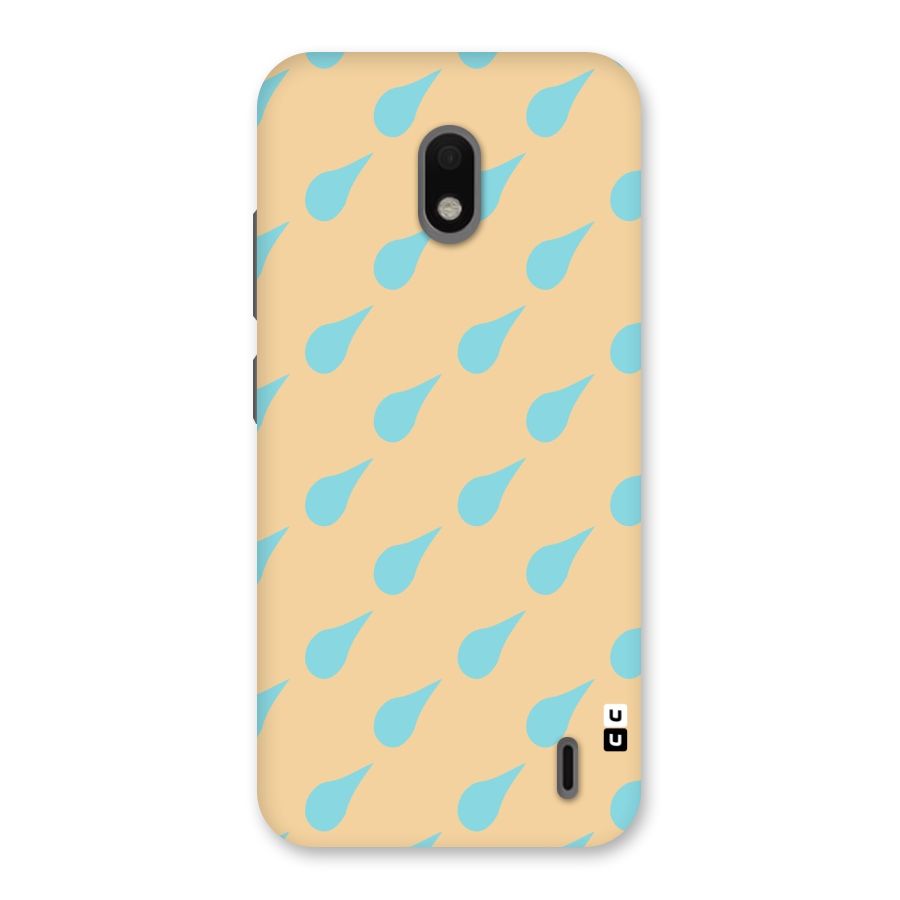 Pastel Orange Drops Back Case for Nokia 2.2