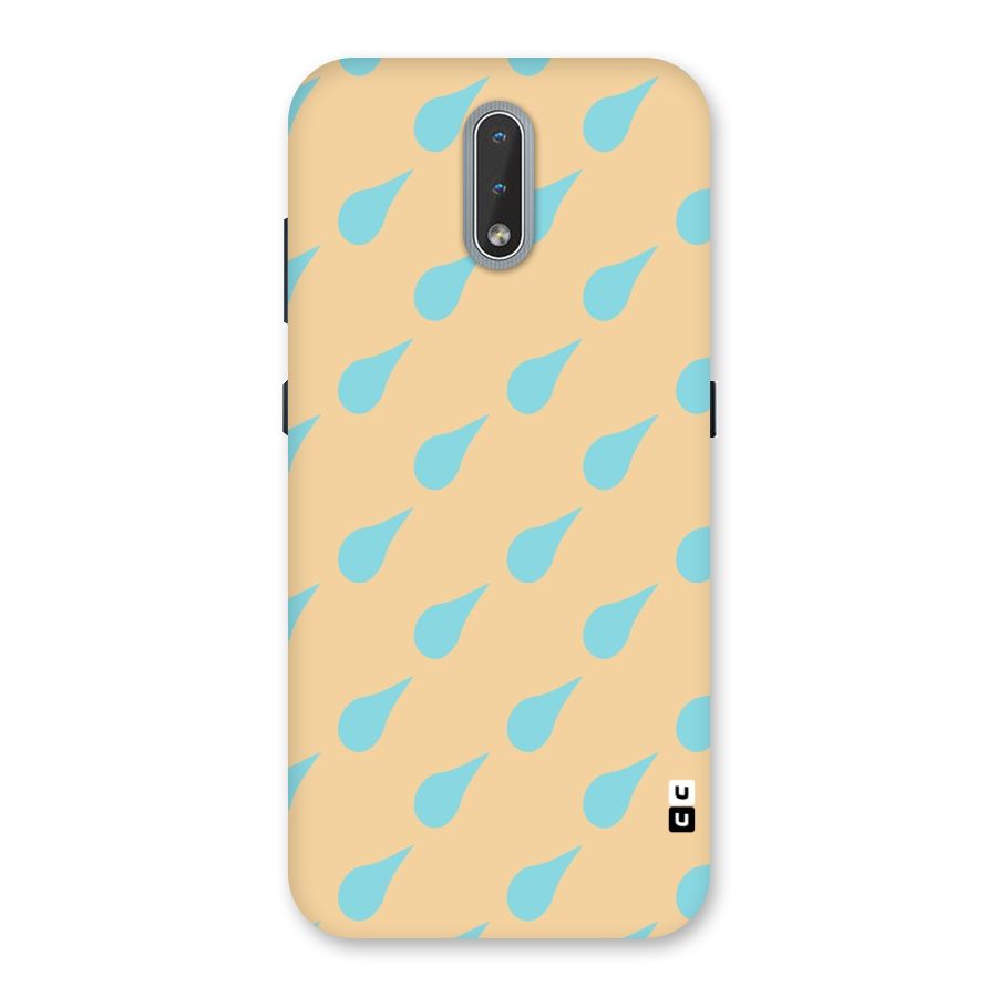 Pastel Orange Drops Back Case for Nokia 2.3