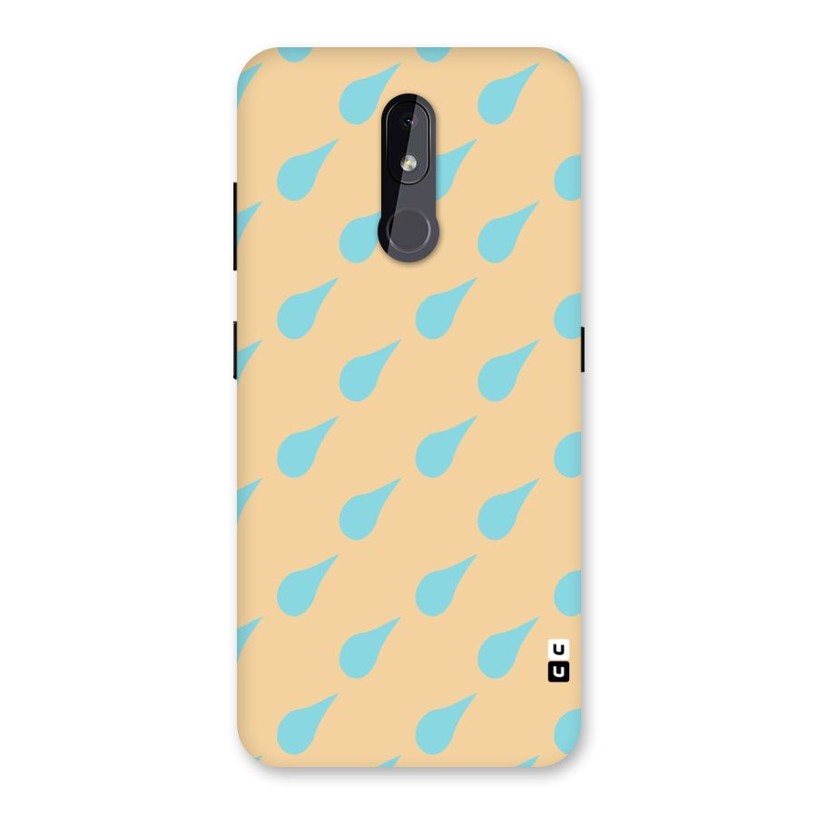 Pastel Orange Drops Back Case for Nokia 3.2